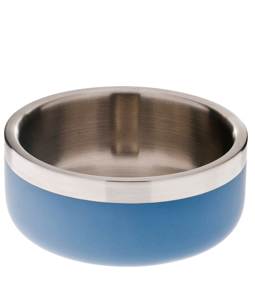 Ciotola in acciaio inox modello Double wall matte per cani e gatti - foto 2