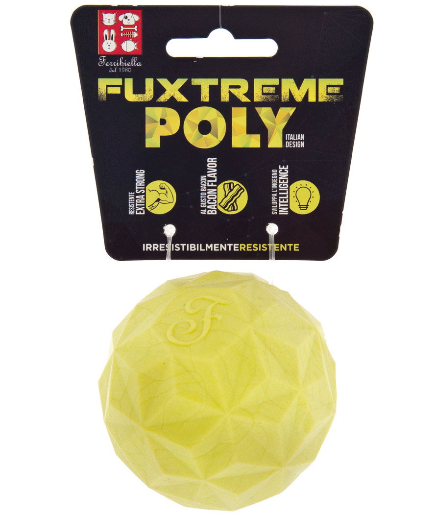 Gioco per addestramento in schiuma di TPR Poly Palla Fuxtreme gusto becon per cani  - foto 1