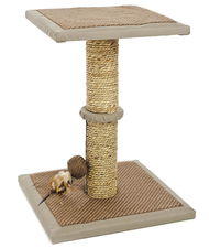 Tiragraffi doppio modello Bello con gioco per gatti