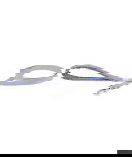 Guinzaglio linea Onda con maniglia morbida in neoprene e cinghia sfumata in nylon per cani
