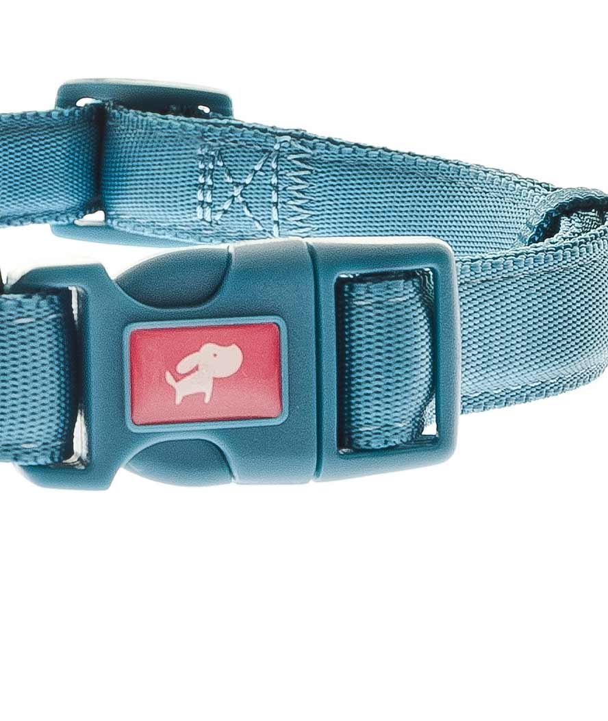 Collare regolabile in nylon ultra resistente con imbottitura soffice e scritta riflettente linea Comfort per cani - foto 1