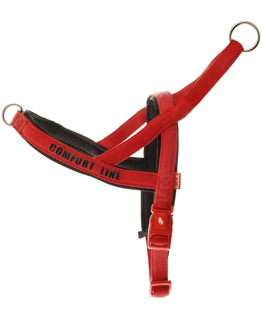 PROMOZIONE Pettorina da trekking in nylon ultra resistente con imbottitura soffice e scritta riflettente linea Comfort per cani