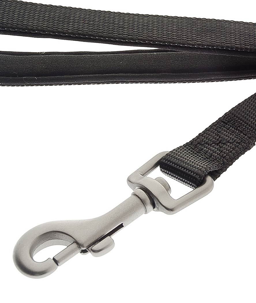 Guinzaglio in nylon con imbottitura in neoprene e moschettone in acciaio per cani - foto 1
