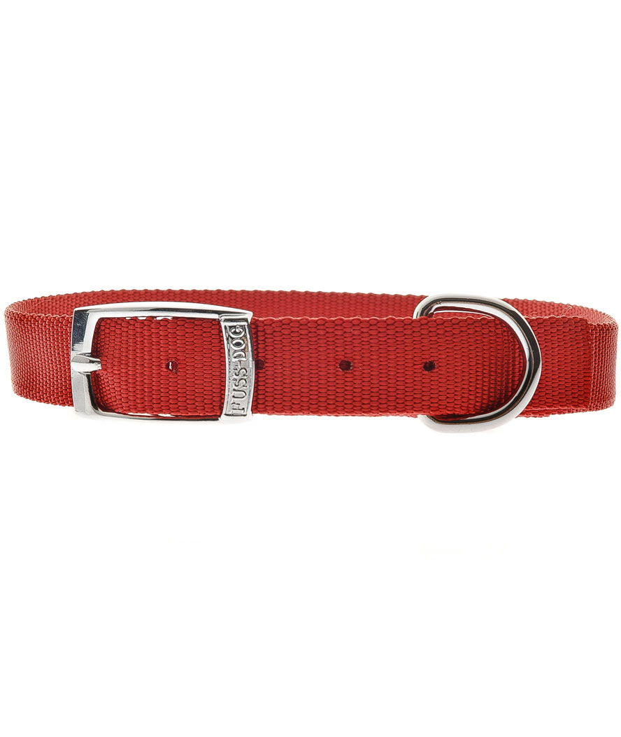 PROMOZIONE Collare in nylon per cani 2,5 x 70 cm ROSSO