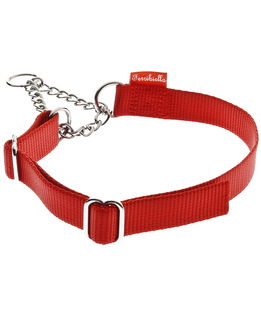 Collare nylon cani catena semistrangolo