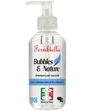 Shampoo per cani cuccioli con jojoba, calendula, semi di lino e vitamine B5 250 ml