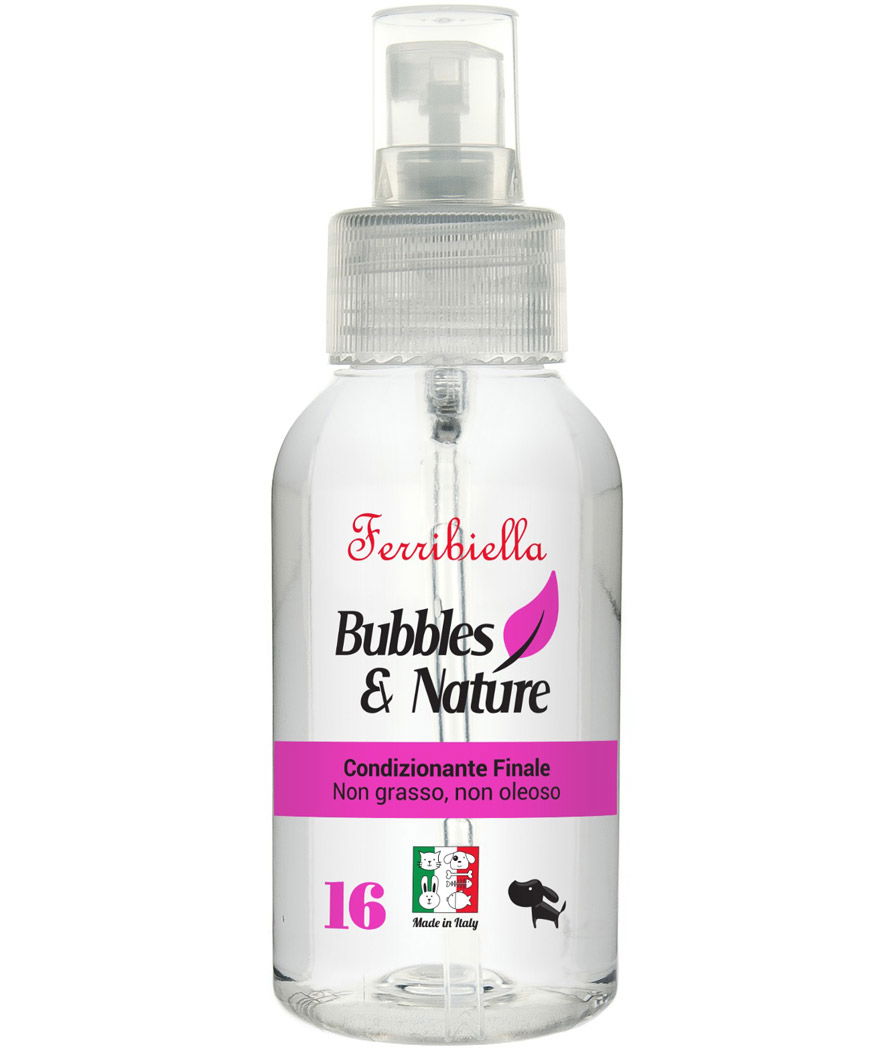 Condizionante finale con effetto brillante, senza grasso e non oleoso per cani 100 ml