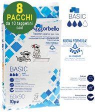 Tappetini igienici per cani Asssorbello Basic 60x90 cm