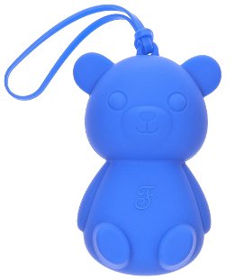 Dispenser portasacchetti per cani modello Teddy colore blu set 3 pezzi