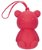 Dispenser portasacchetti per cani modello Teddy colore rosso set 3 pezzi