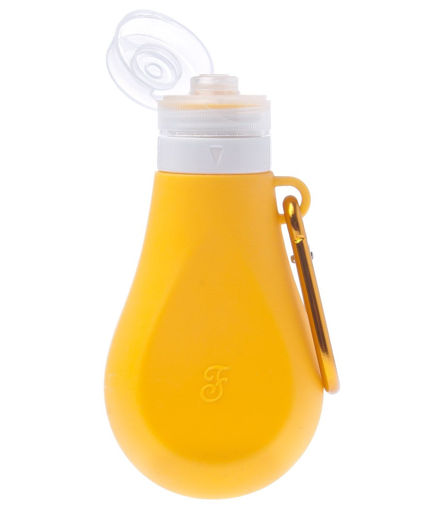 Bottiglia lava pipì per cani modello Nettuno colore giallo set 3 pezzi - foto 4