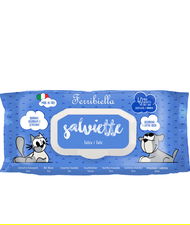Salviette al talco assorbenti e idratanti per cani e gatti
