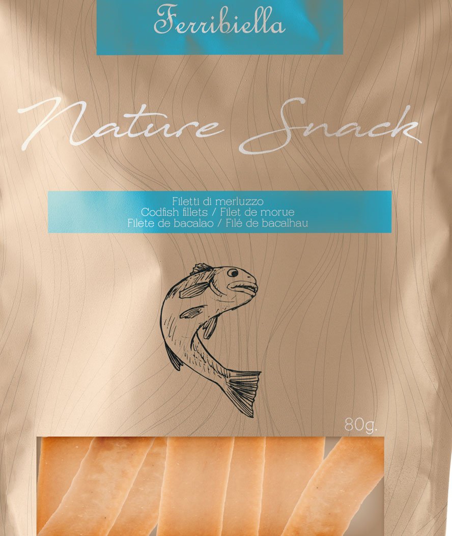 Nature Snack filetti di merluzzo per cani 10 buste da 80 g cad - foto 1