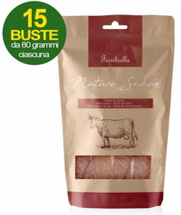 Nature Snack stick di manzo per cani 15 buste da 80 g cad