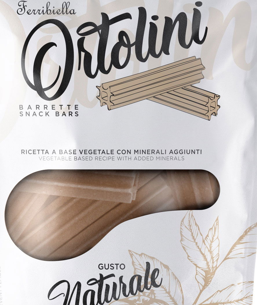 Snack Barrette per cani Ortolini gusto naturale misura Small 8 buste da 200 g ciascuna - foto 1