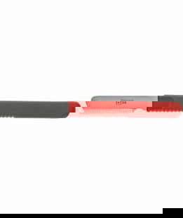 Coltello stripping con dentatura media in acciaio inox ed impugnatura ambidestra