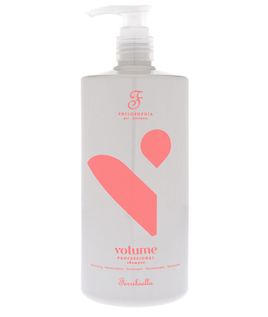 Shampoo volumizzante altamente concentrato a pelo lungo per cani 1 l