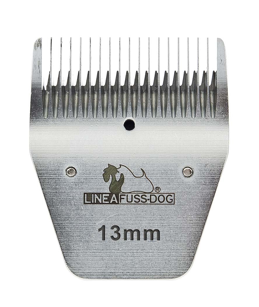 Testina in acciaio taglio 13 mm per tosatrice Fuss-dog Evolution per cani e gatti