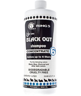 Shampoo manti neri cani lucidante