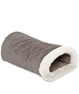 Cuccetta tunnel per cani e gatti modello Warm Grey