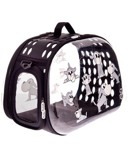 Trasportino per cani riepiegabile e trasparente modello Hard Case