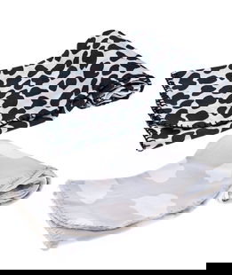 Copertina in pile con fantasia Dalmata o Nuvola per cani e gatti