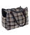 Borsa in lana double face modello Gaia tartan con cuscino interno