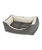 Cuccetta rettangolare in cotone con morbida imbottitura linea Cool Grey per cani e gatti - foto 1