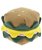 Gioco sonoro per cani modello Hamburger in Canvas set 3 pezzi