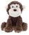 Peluche Scimmietta Ferribiella con squeaker e crackle per cani