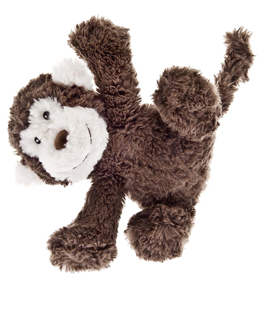 Peluche Scimmietta Ferribiella con squeaker e crackle per cani - foto 6