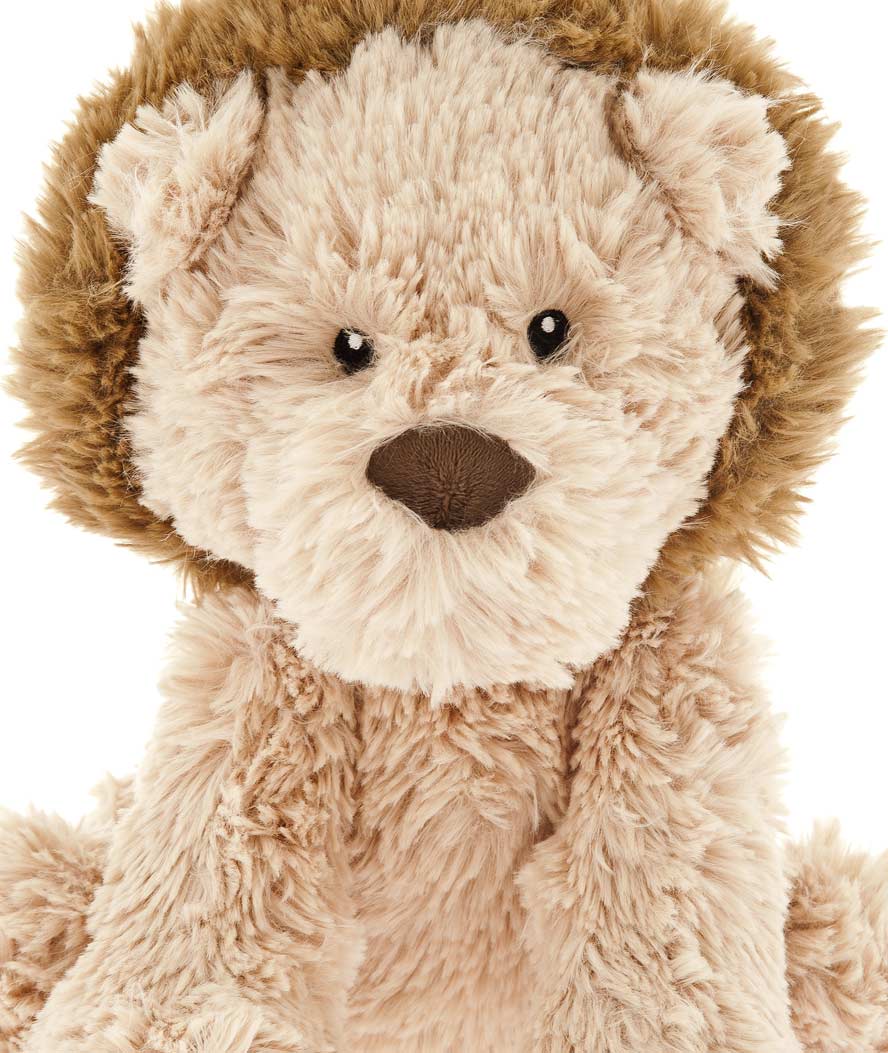 Peluche Leoncino Ferribiella con squeaker e crackle per cani - foto 1