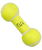 Gioco riportino tennis galleggiante con squeaker linea Fuxtreme per cani