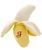 Gioco sonoro per cani modello Fluffy Banana set 3 pezzi