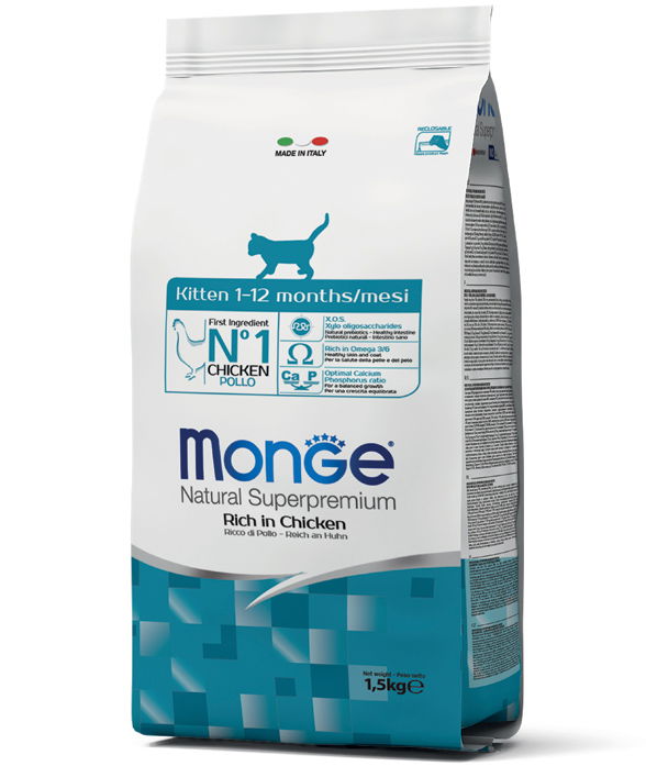 Monge Superpremium Kitten Pollo per gatti