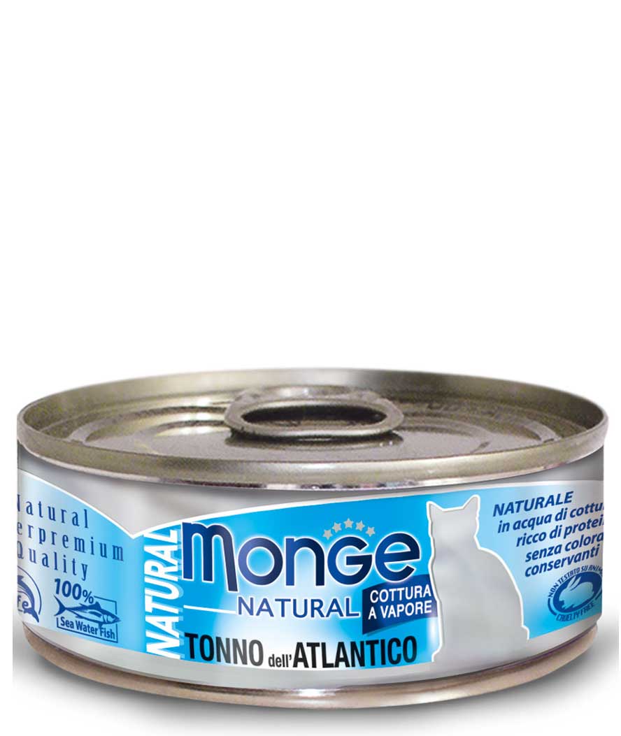 Monge Natural Superpremium Tonno dell’Atlantico 80 g per gatti