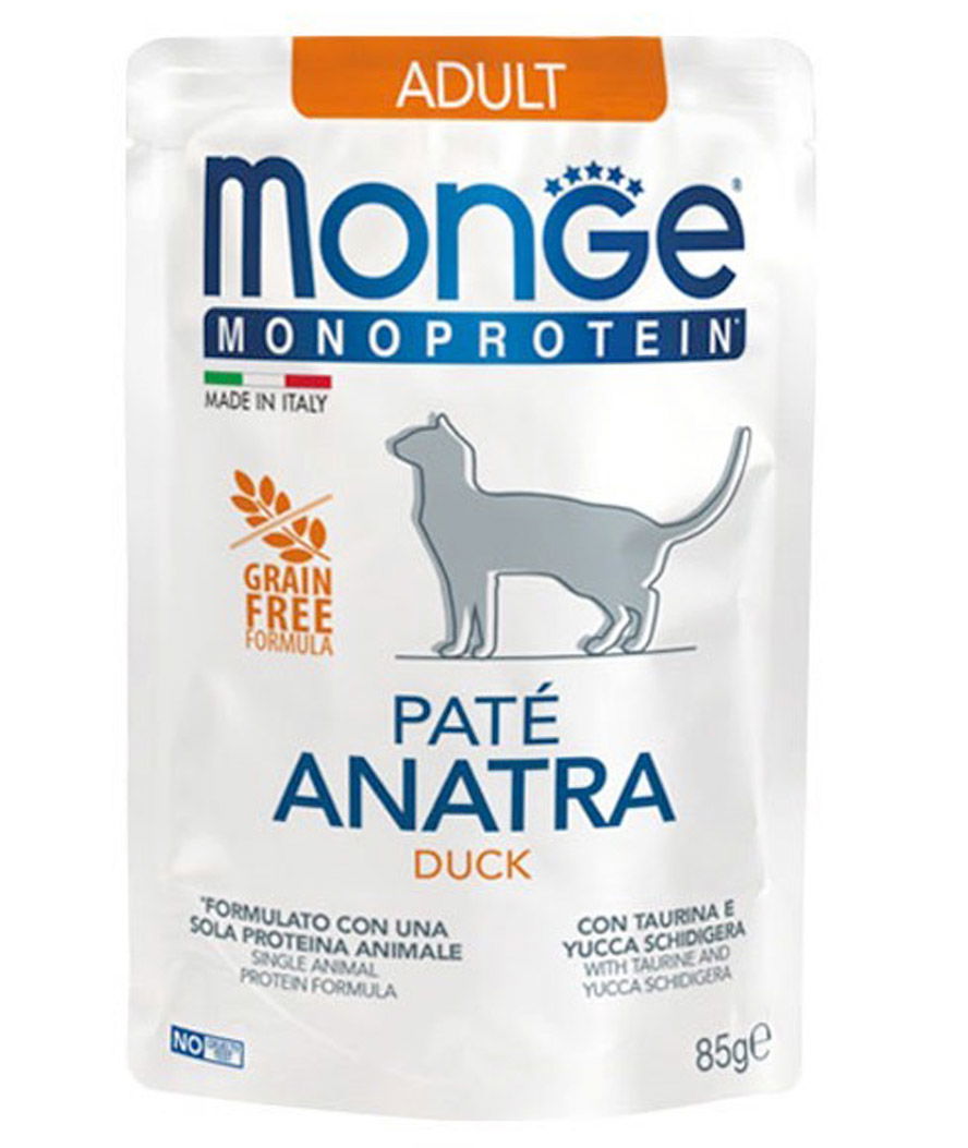 Monge Monoprotein Adult patè anatra 85 g