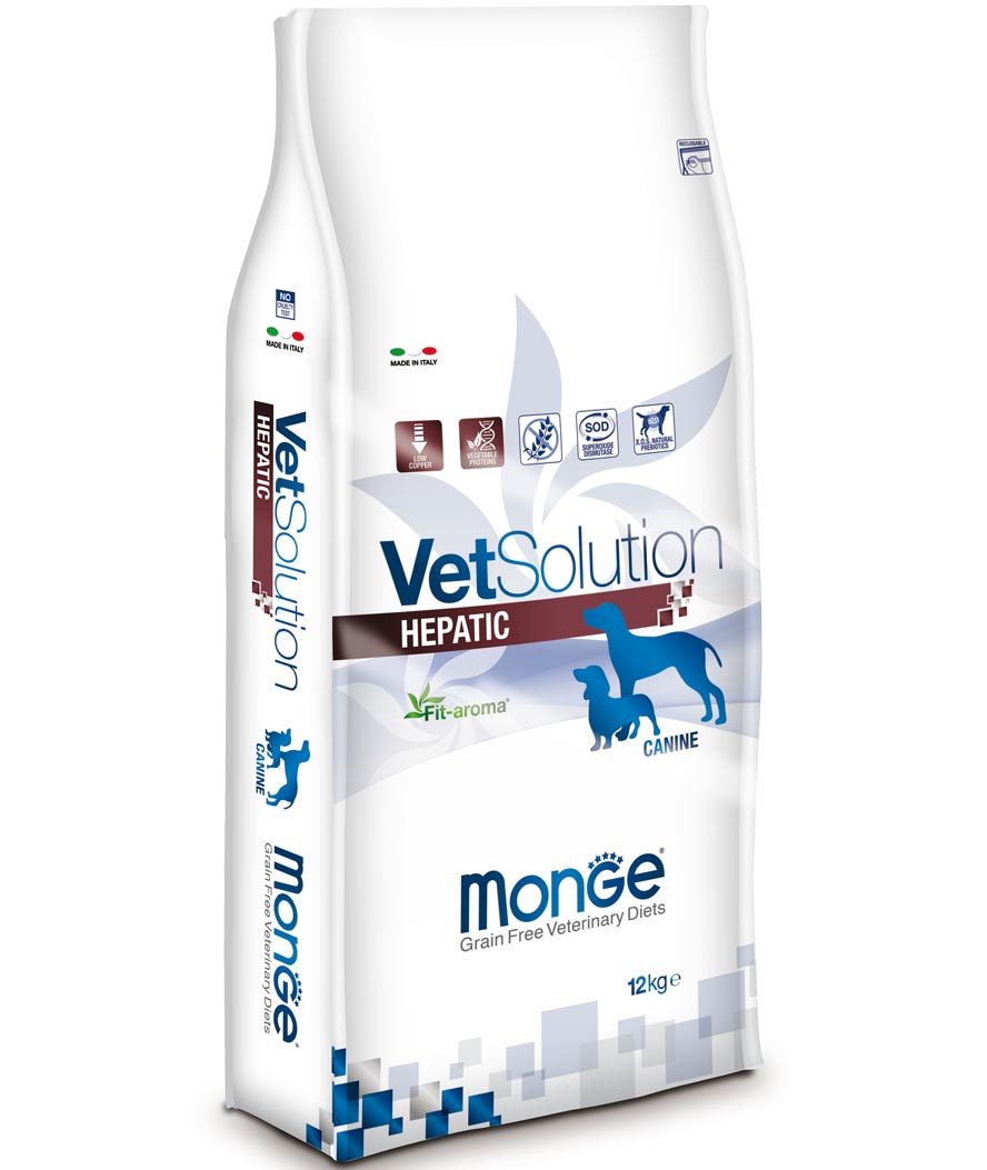 Monge Vetsolution Canine Hepatic per cani - foto 2