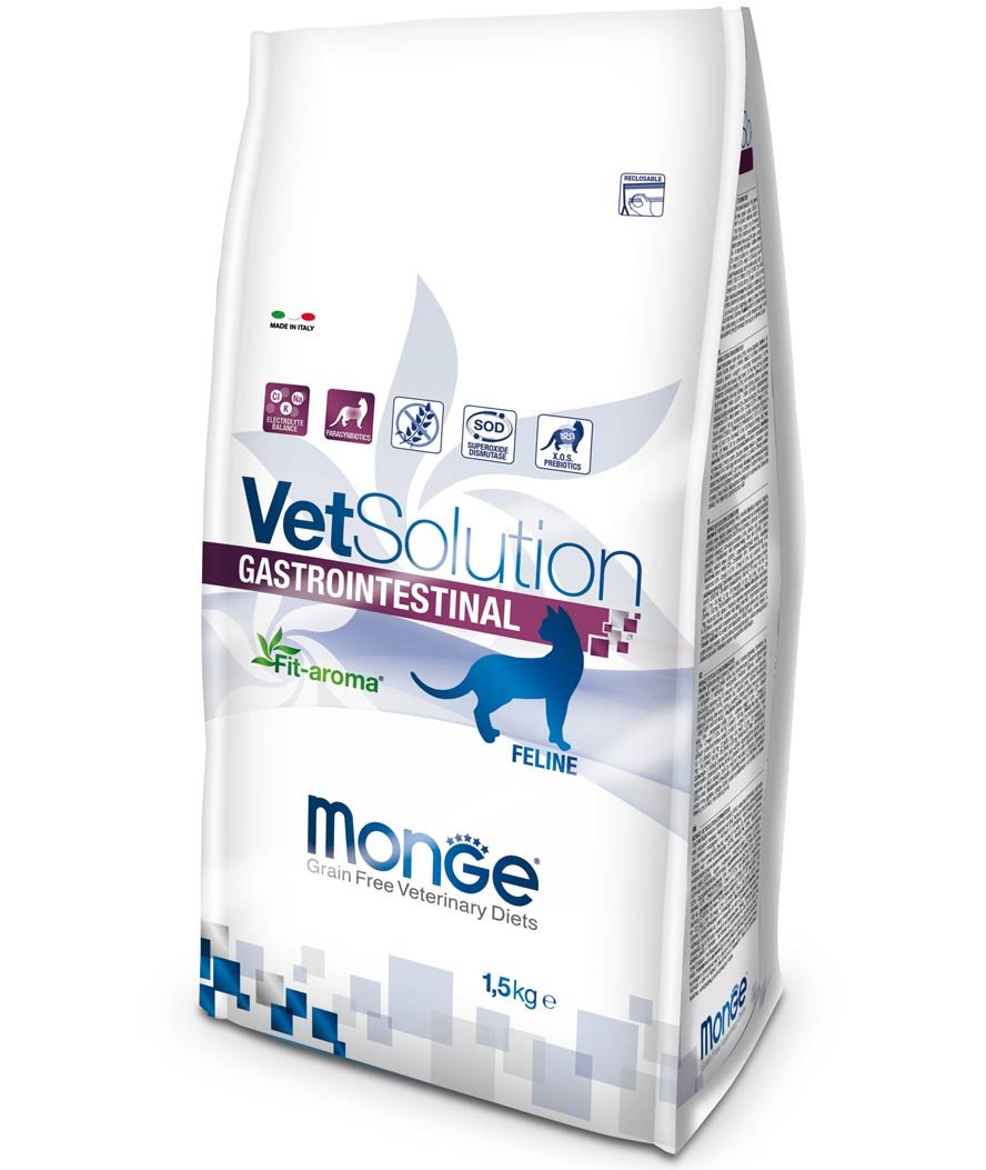 Monge Vetsolution Feline Gastrointestinal 1,5kg per gatti - foto 2