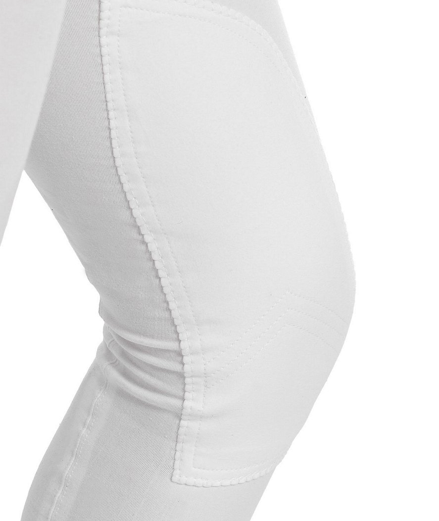 Pantalone da donna per equitazione SELENE aderente a vita bassa taglio anatomico in cotone leggero elasticizzato - foto 13