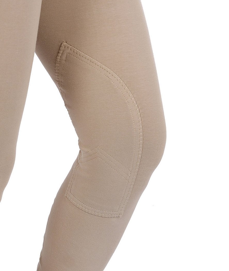 Pantalone da donna per equitazione SELENE aderente a vita bassa taglio anatomico in cotone leggero elasticizzato - foto 2