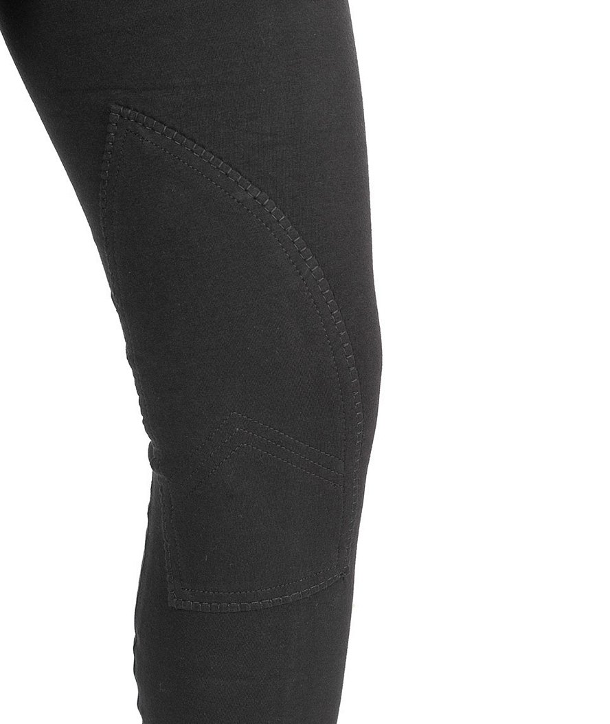 Pantalone da donna per equitazione SELENE aderente a vita bassa taglio anatomico in cotone leggero elasticizzato - foto 5