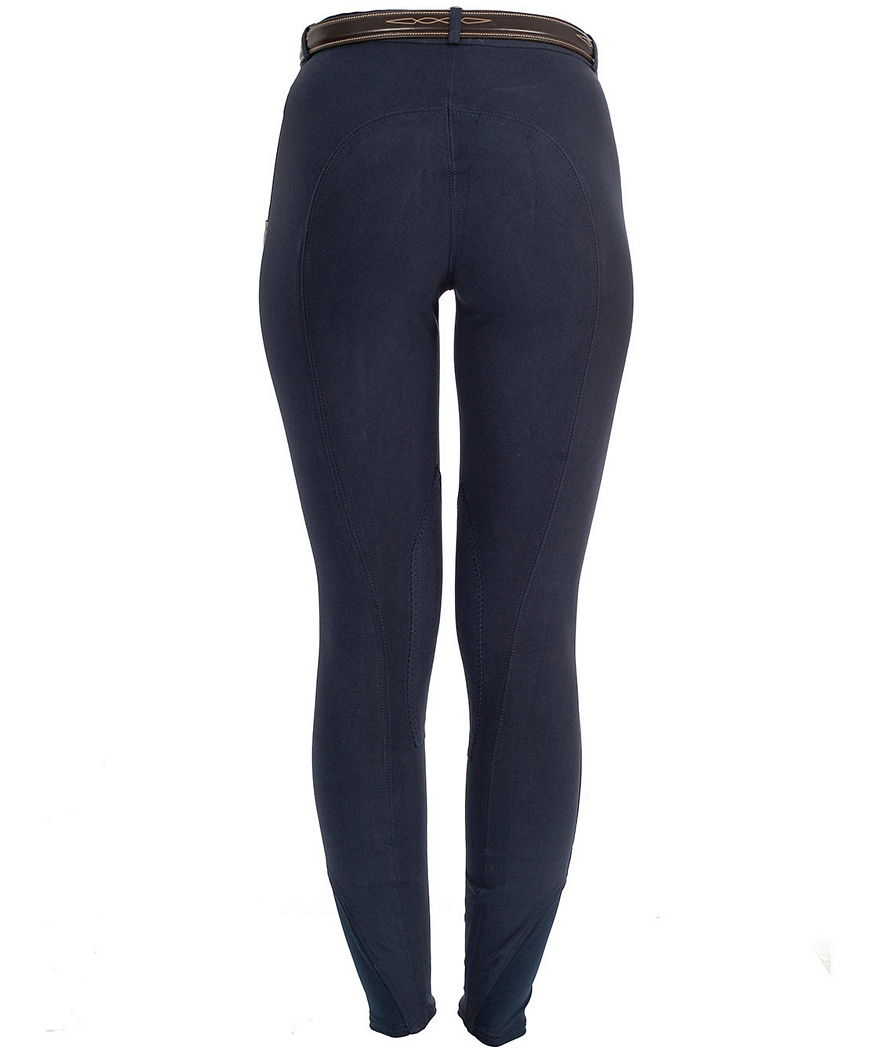 Pantalone da donna per equitazione SELENE aderente a vita bassa taglio anatomico in cotone elasticizzato - foto 8