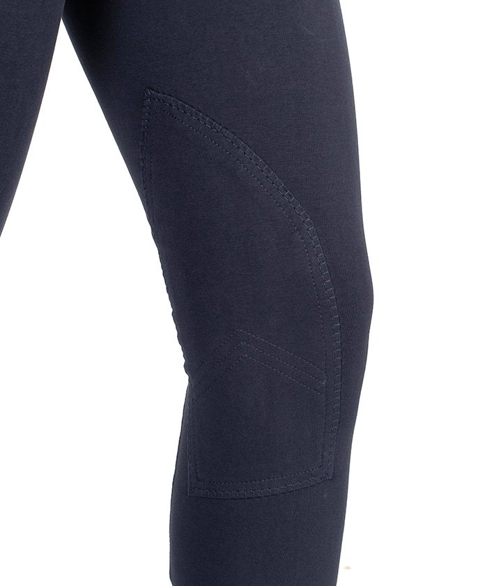 Pantalone da donna per equitazione SELENE aderente a vita bassa taglio anatomico in cotone leggero elasticizzato - foto 9