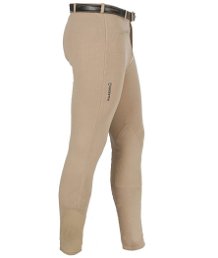 Pantalone da uomo per equitazione URANO a vita bassa in cotone elasticizzato