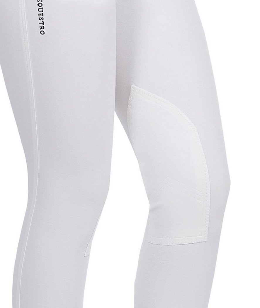 PROMOZIONE Pantalone da donna per equitazione RACE in cotone elasticizzato taglio anatomico due tasche con zip BLU 38 - foto 10