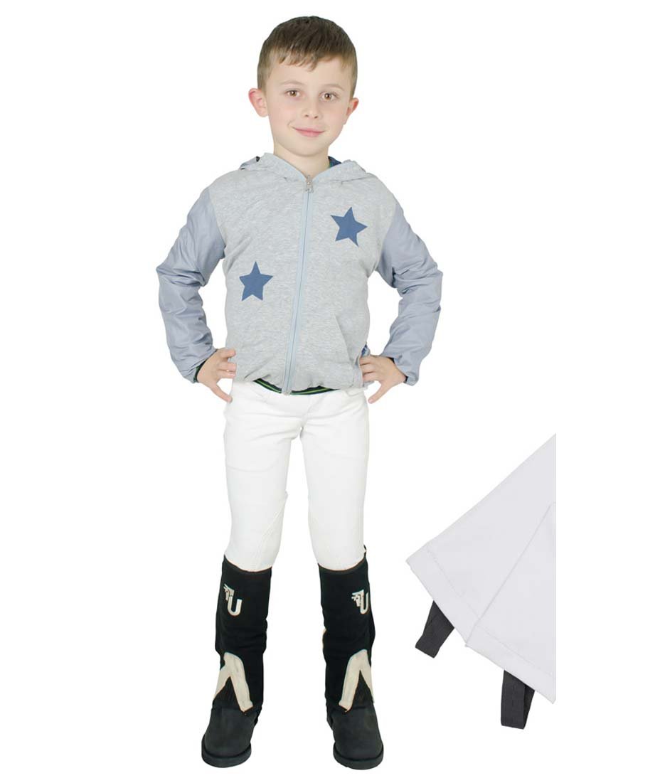 Pantalone equitazione jodhopur da bambino modello ASHTON a vita bassa in tessuto tecnico traspirante e dal taglio anatomico - foto 1