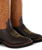 Stivali western roping da equitazione modello buckaroo in pelle lavorata gambale beige piede marrone - foto 1