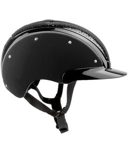 Cap equitazione Casco Spirity Crystal con inserti in swCap equitazione Casco Prestige Air 2 con parte posteriore abbassataarovski e struttura hightech