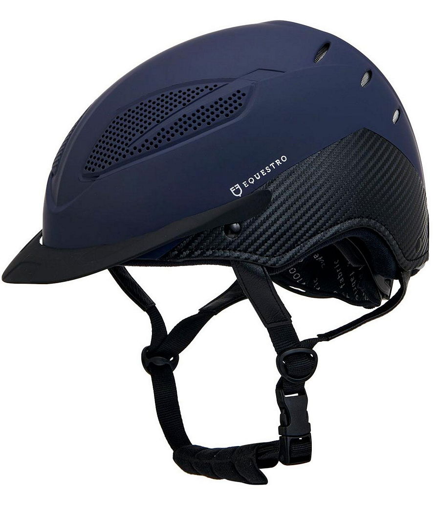 Casco da equitazione Stealth omologato VG1 regolabile e ventilato - foto 1